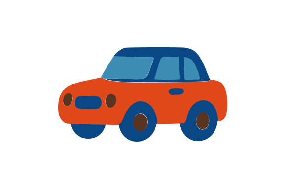 Car Cartoon Flat: A Versatile Graphic Design Asset for Branding