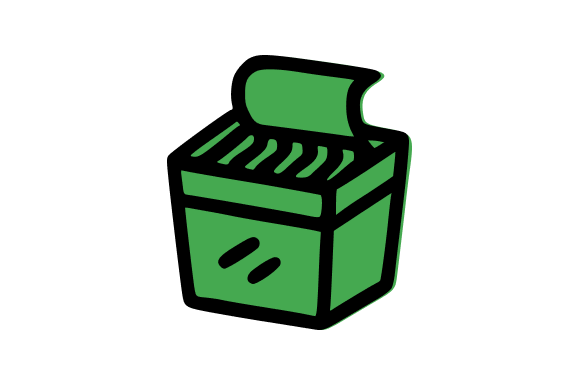 Cereal Box Breakfast Food Illustration