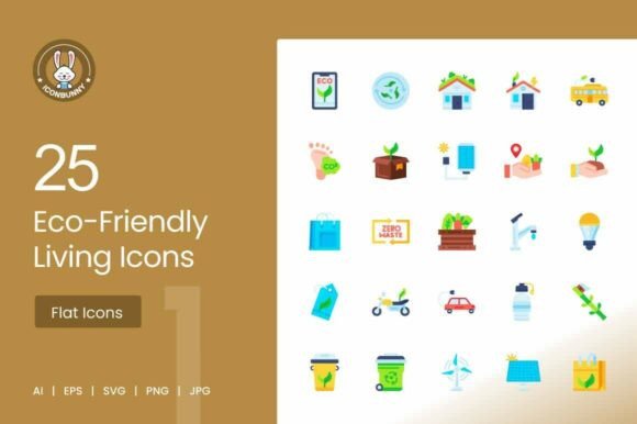 Eco-Friendly Living Flat Multicolor Graphics Review