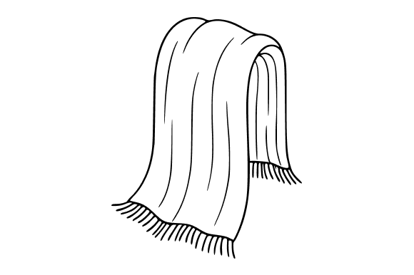 Hanging Blanket Clip Art Graphics for Handmade Creators