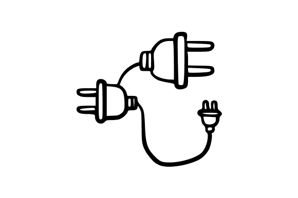 Power Plug with Electric Current: A Designer's Review of Graphics and Illustrations