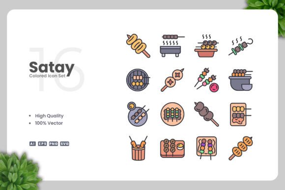 Satay Colored Icons: A Designer's Review for Real Embroidery Projects